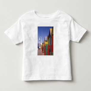 T-shirt Caixas de banho de Muizenburg, perto de Capetown,