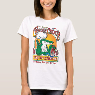 T-shirt Cajun Crocs Ceole Cuisine