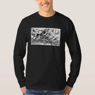 T-shirt "Calavera de Don Quixote" cerca de 1900's