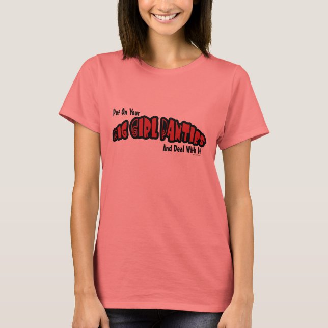 T-shirt Calcinhas para garotinhas (Frente)