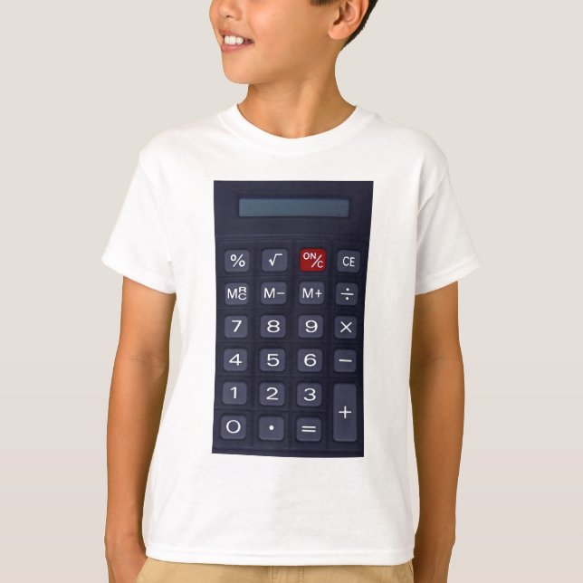 T-shirt calculadora (Frente)