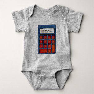 T-shirt Calculadora Números de Matemática do Nerd de Matem