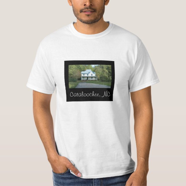 T-shirt Caldwell house,Catalochee,NC (Frente)
