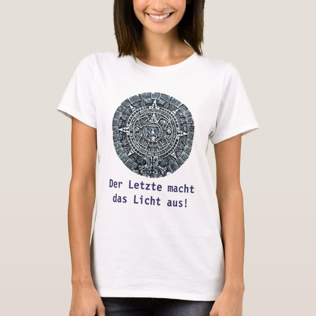 T-shirt Calendário maia / Maya Kalender (Frente)