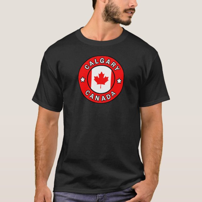 T-shirt Calgary Canada (Frente)