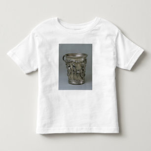 T-shirt Cálice gravado com esqueletos