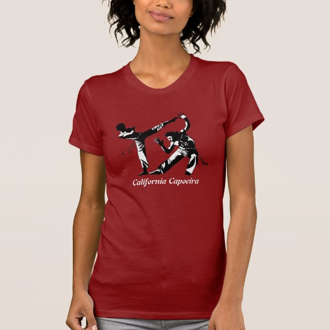 T-shirt Califórnia Capoeira regional (Frente)