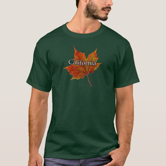 T-SHIRT CALIFÓRNIA FALL LEAF (Frente)
