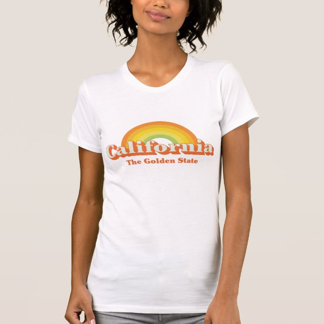T-shirt California vintage (Frente)