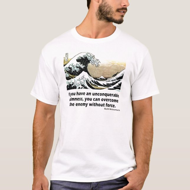 T-shirt Calma Unconquerable (Frente)