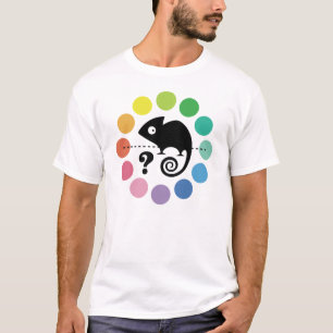 T-shirt Camaleão colorido