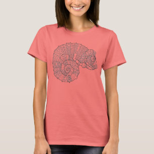 T-shirt Camaleão Zendoodle