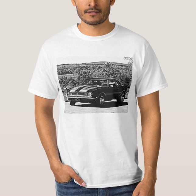 T-shirt Camaro 1968 (Frente)