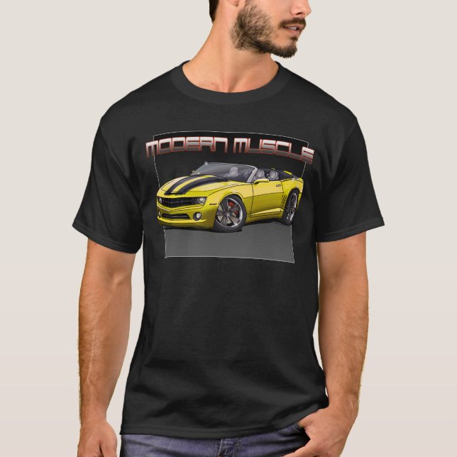 T-shirt Camaro 2010-13 Convt YB (Frente)
