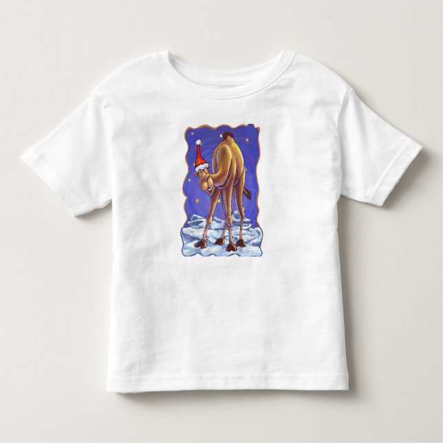 T-shirt Camel Christmas (Frente)