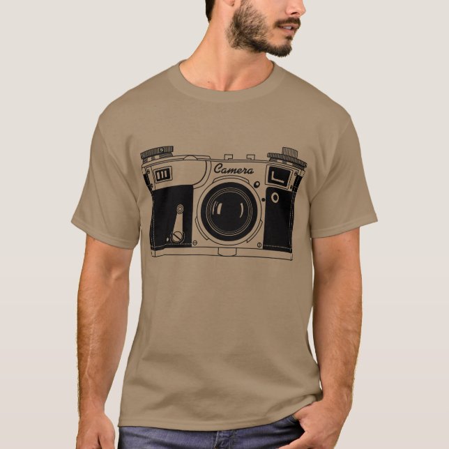 T-shirt Câmera Clássica (Frente)