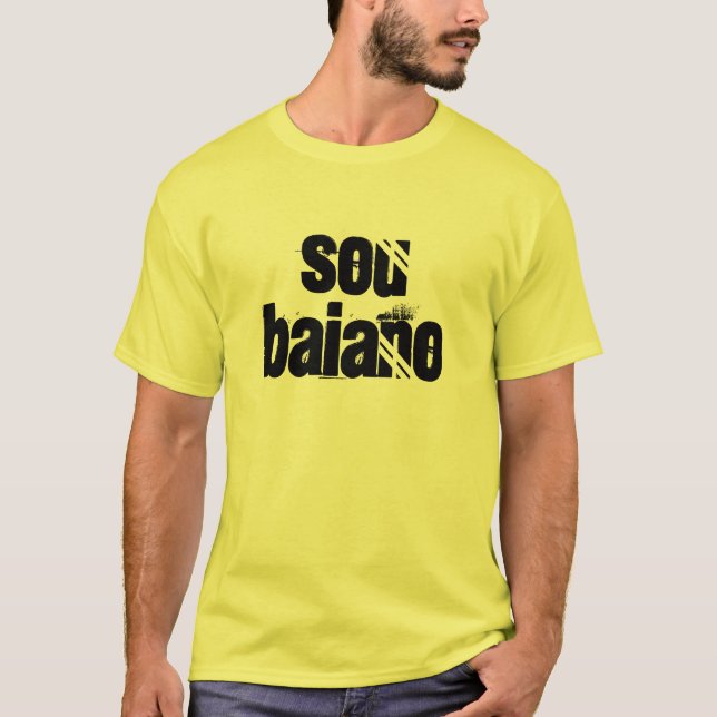 T-shirt camiesta do baiano do sou (Frente)
