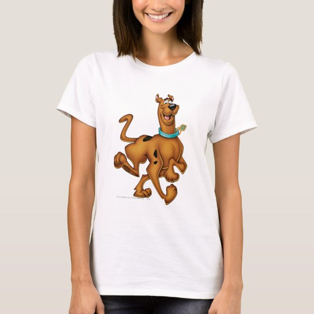 T-shirt Caminhada feliz de Scooby-Doo (Frente)