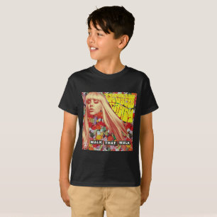 T-shirt Caminhada que anda T gráfico