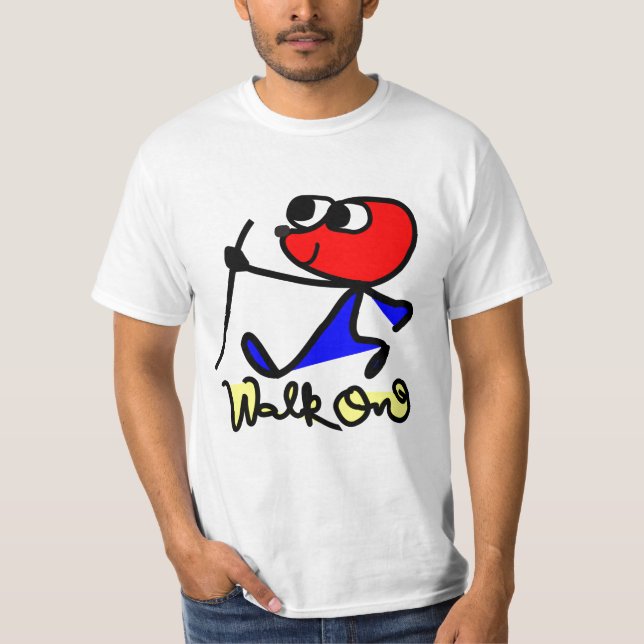 T-shirt Caminhada sobre (Frente)