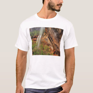 T-shirt Caminhando na Trilha Emerald Pools em Zion Nationa