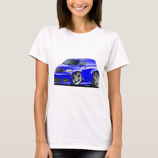 T-shirt Caminhão de painel azul de Chevy HHR SS (Frente)