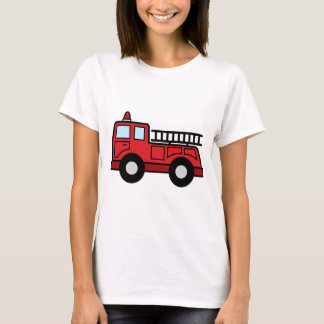 T-shirt Caminhão do veículo da emergência do Firetruck do