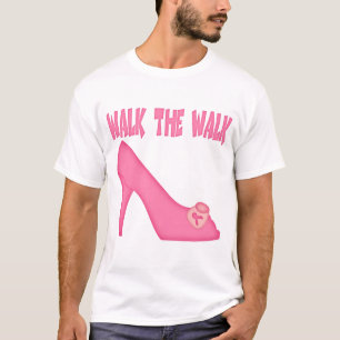 T-shirt Caminhar O Cancer De Caminhada