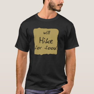 T-shirt Caminhará para a comida