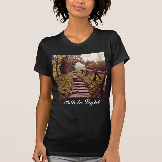 T-shirt Caminho para a Luz (Frente)
