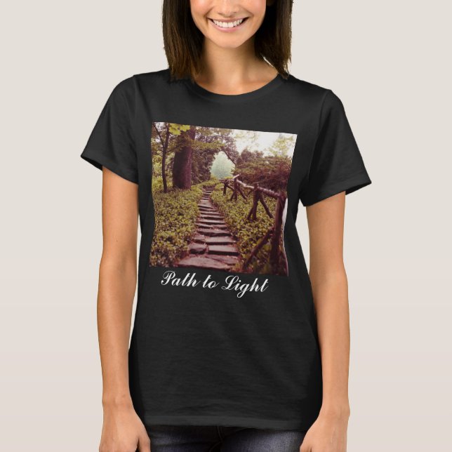 T-shirt Caminho para a Luz (Frente)