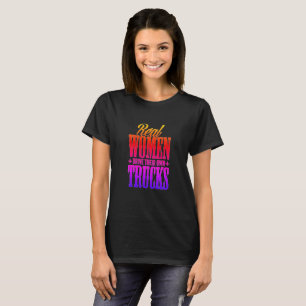 T-shirt Caminhões da movimentação das mulheres reais
