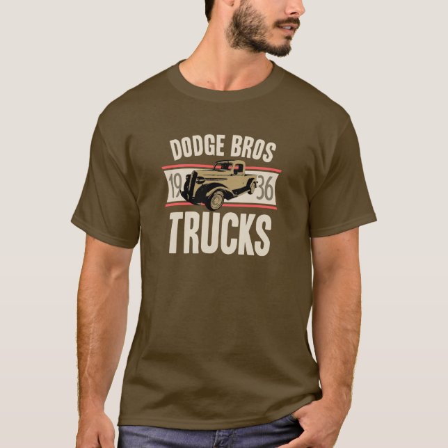 T-shirt Caminhões de Dodge Bros (Frente)