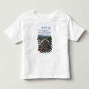 T-shirt Caminhos de ferro sobre a ponte de Eiffel