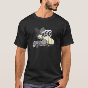 T-shirt Camionista da rota 66