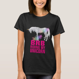 T-shirt *Camisa básica de mulher Unicórn