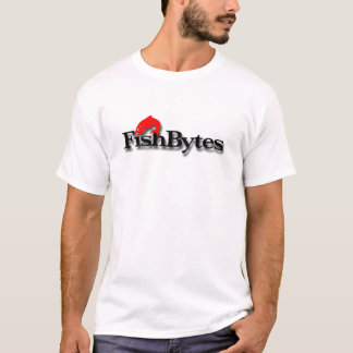 T-shirt Camisa-Cor do T de Fishbytes