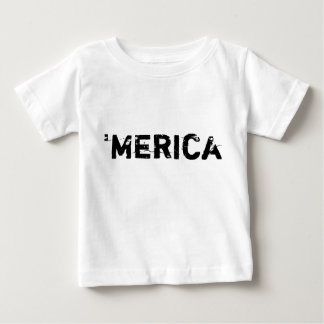 T-shirt 'camisa do bebê do merica