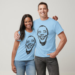 T-shirt "Camisa do sorriso infeccioso" de Obama