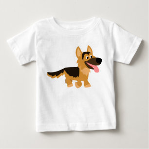 T-shirt Camisa-German shepherd-Cão-Cachorro-Cachorro