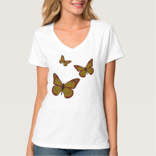 T-shirt Camisa-luz de mulher monarca chinesa