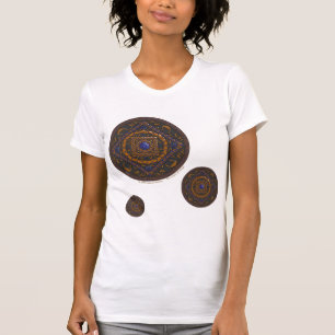 T-shirt Camisa-luz feminina de Libra Mandala