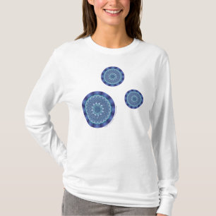 T-shirt Camisa-luz feminina de Mandala