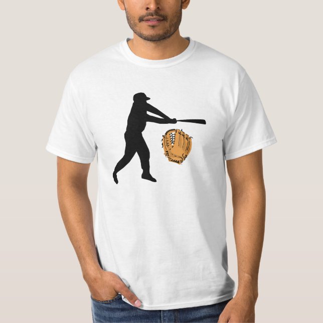 T-shirt Camisa-T (Baseball) (Frente)