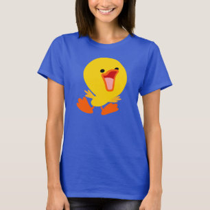 T-shirt Camisa-T de Cartoon Feliz Joyous