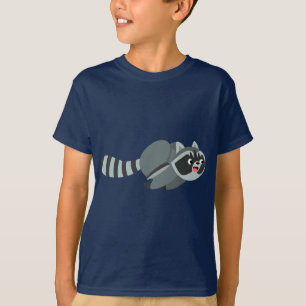 T-shirt Camisa-T de Cartoon para Crianças Corta Corrente