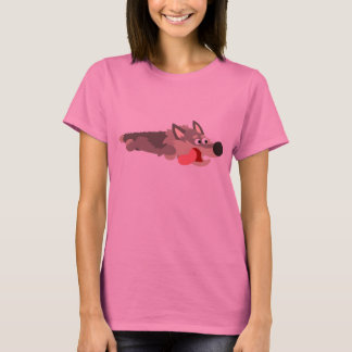 T-shirt Camisa-T de Lobo-de-Feira-Bonita