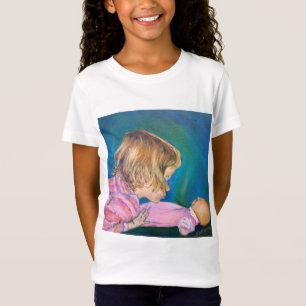 T-shirt Camisa-T de pijama rosa
