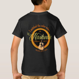 T-shirt Camisa-T do Solar Eclipse Nashville Kid