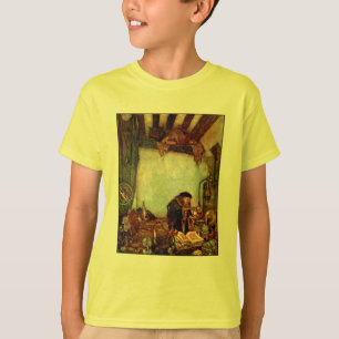 T-shirt Camisas: Alquimista e seu Dourado por Edmund Dulac